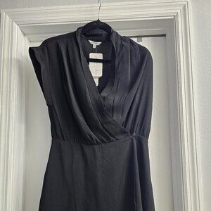 Naked Zebra Wrap Dress